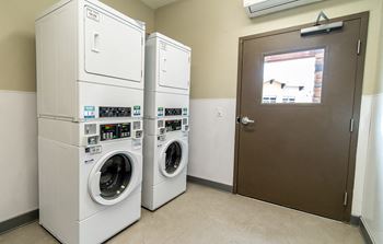 On-site laundry facility
